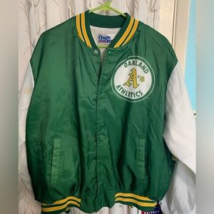 Vintage Oakland Athletics Chalkline Jacket